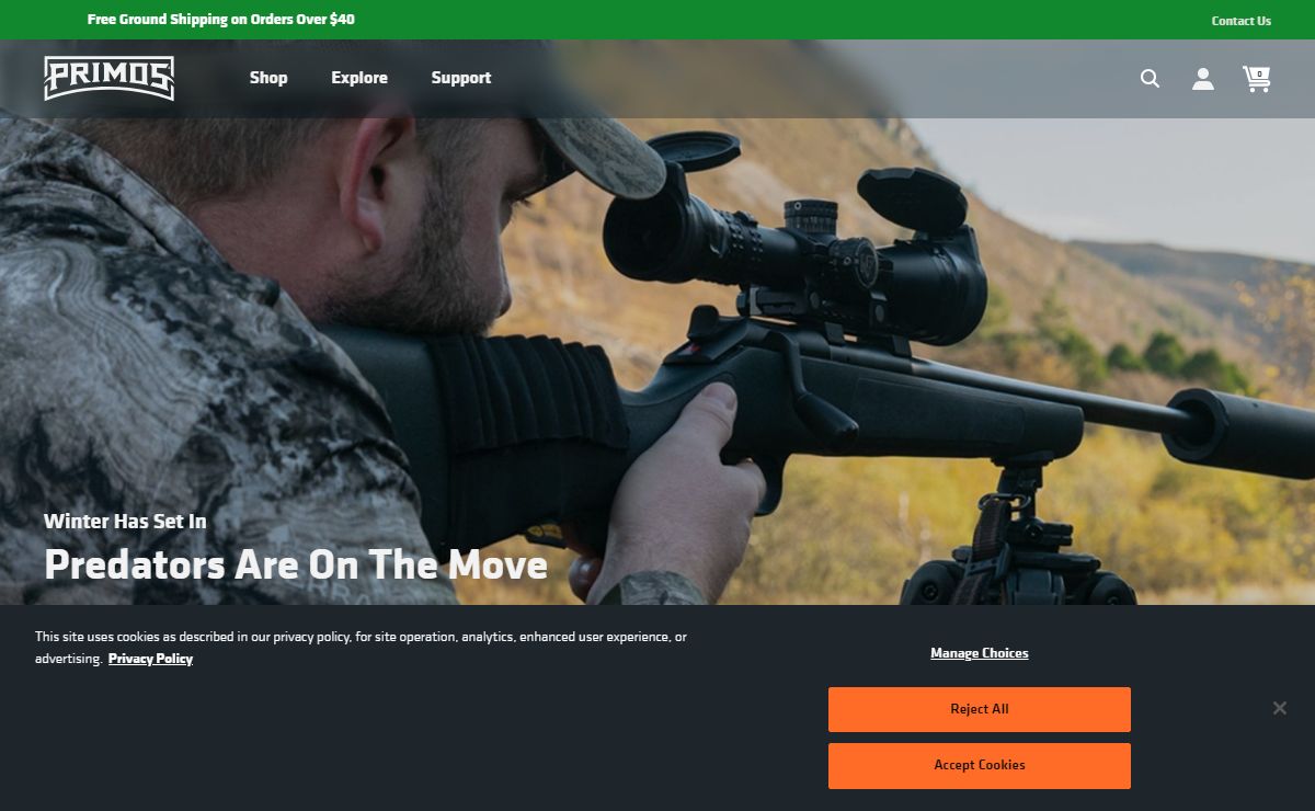 Hunting Calls, Ground Blinds, Shooting Sticks & More | Primos
