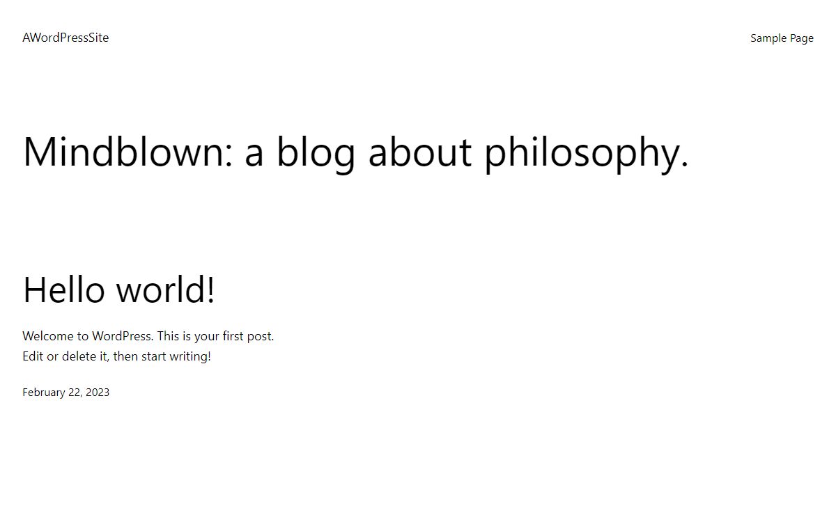 AWordPressSite