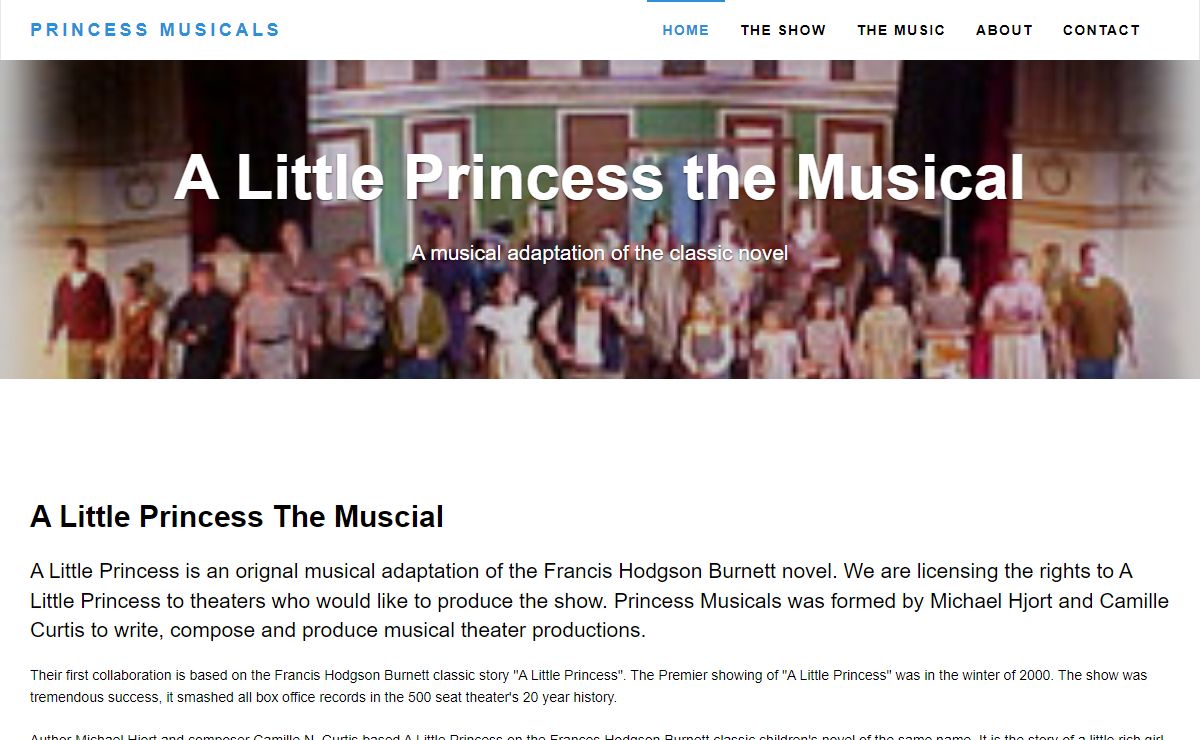 A Little Princess - The Musical