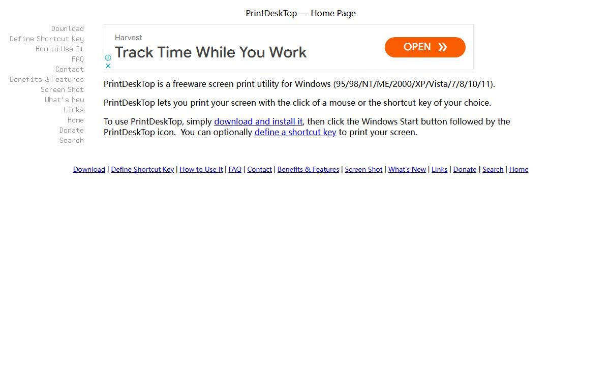 PrintDeskTop -- Free Print Screen Utility -- Home Page