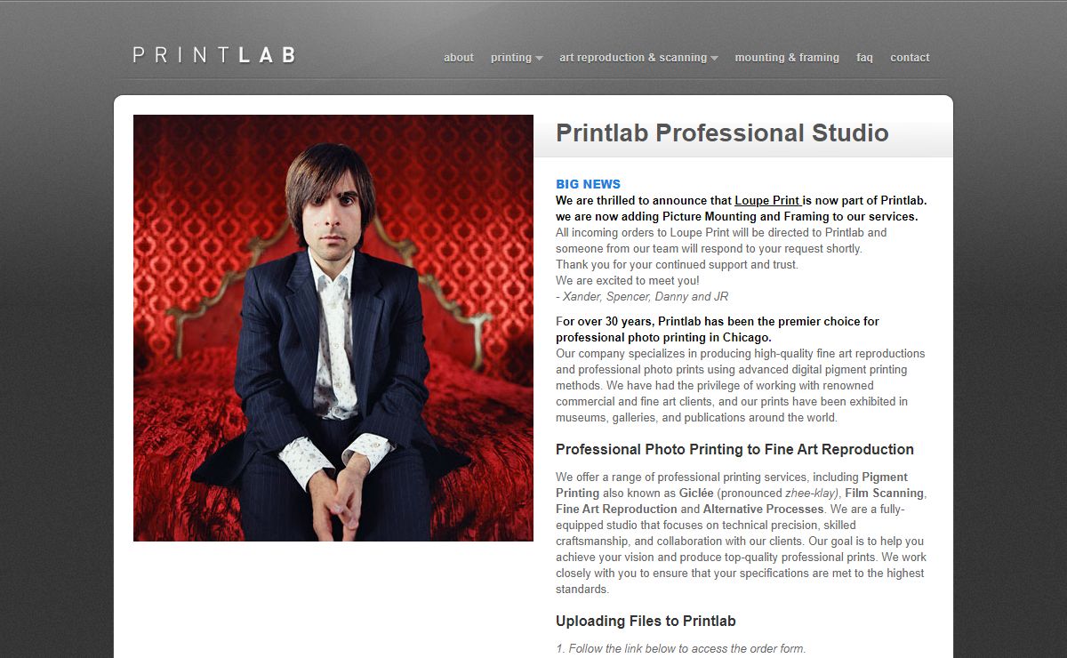 Professional Photo Printing | Digital Printing | Printlab Chicago