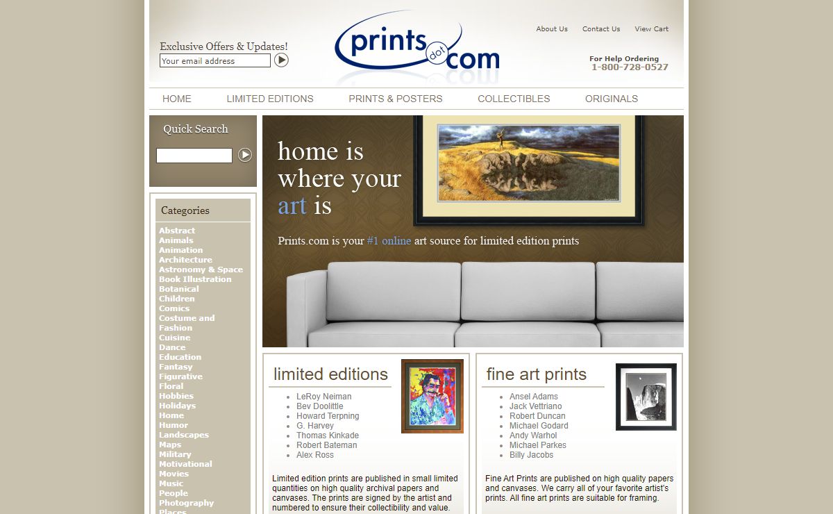 Prints.com - Limited Edition Prints Posters and Art