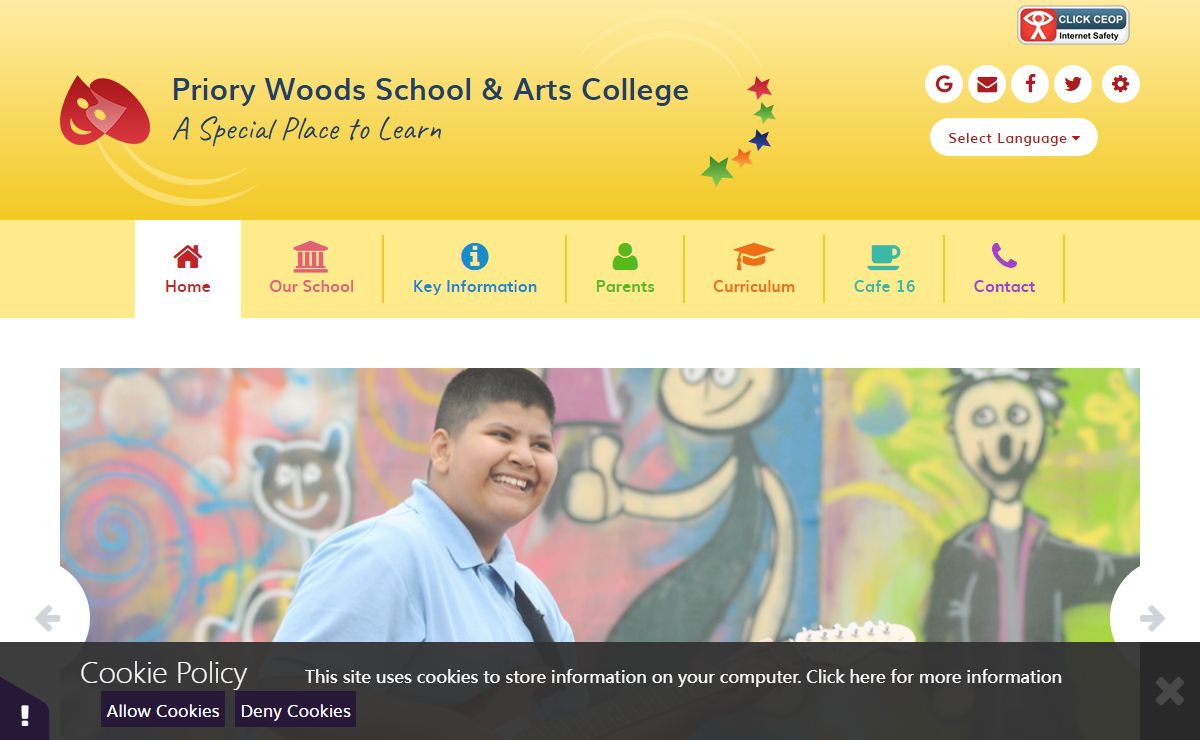 Priory Woods School & Arts College - Home