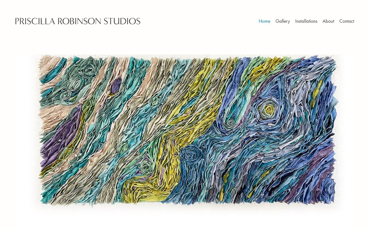 Priscilla Robinson Studios: Mixed Media Artist
