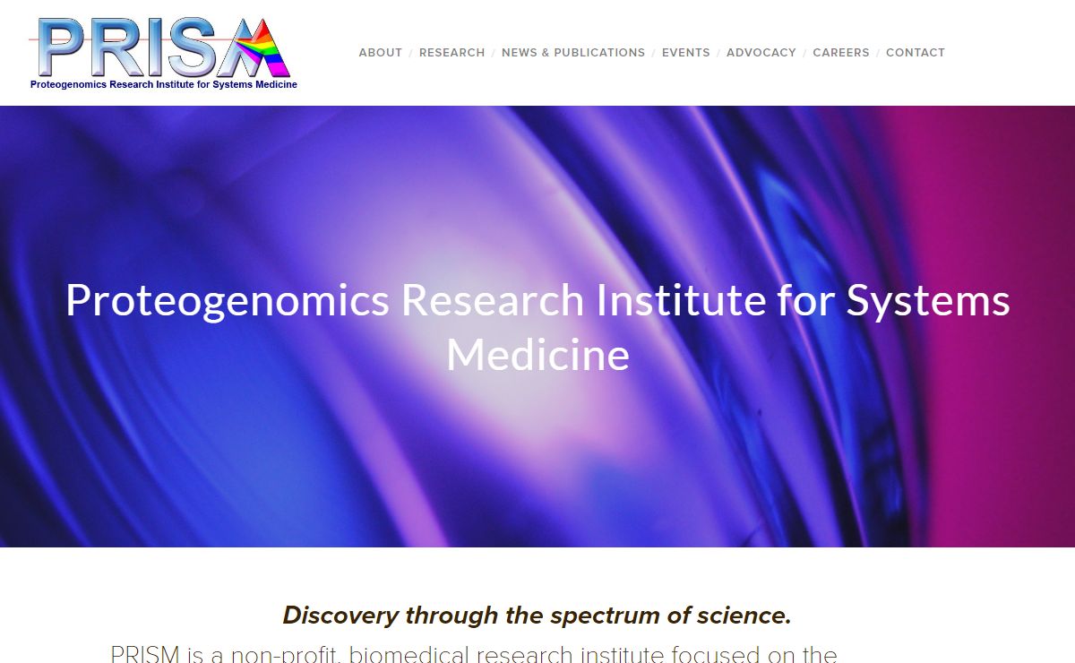 Proteogenomics Research Institute for Systems Medicine