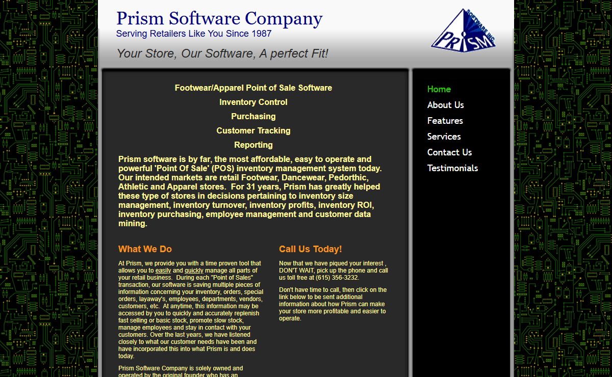 Prism Software Company - Home