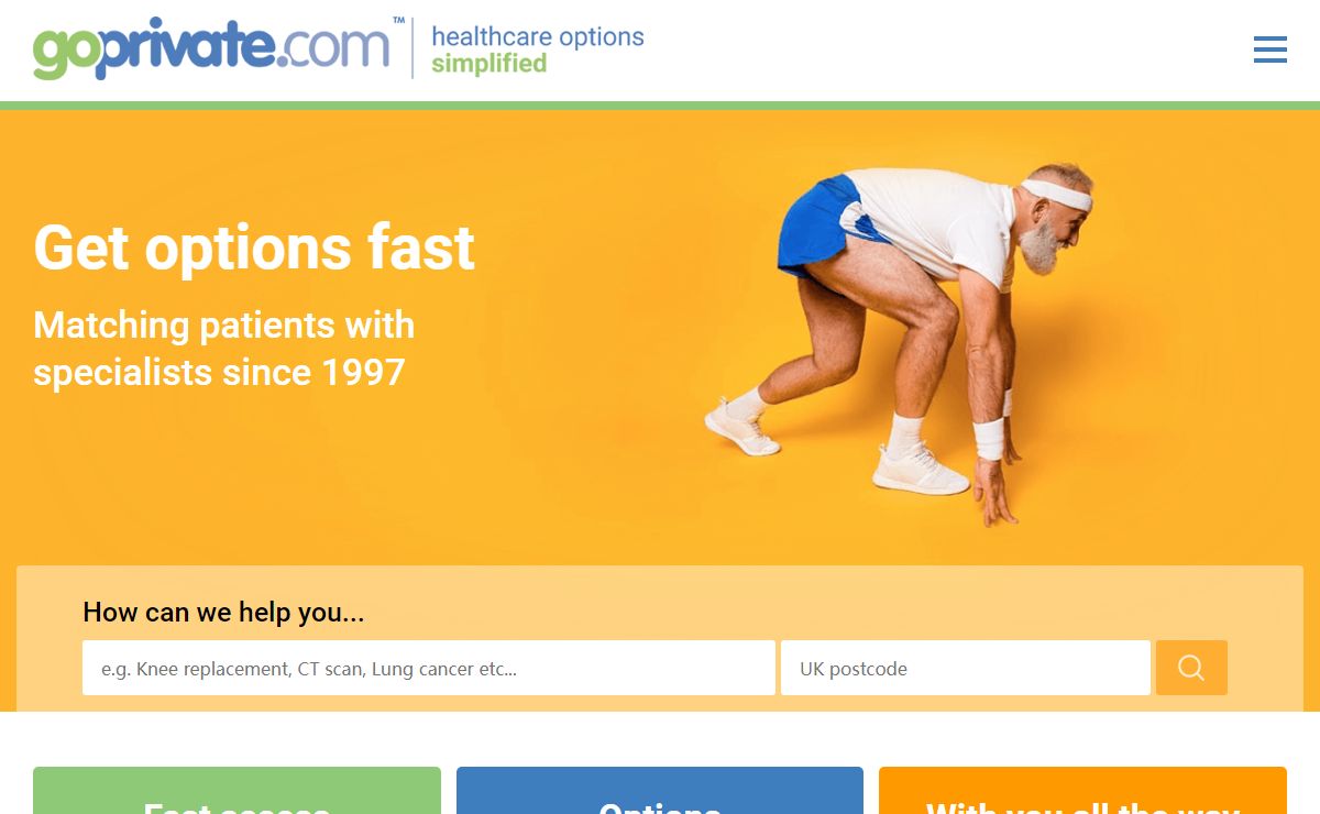 UK Private Healthcare Options Simplified | GoPrivate.com