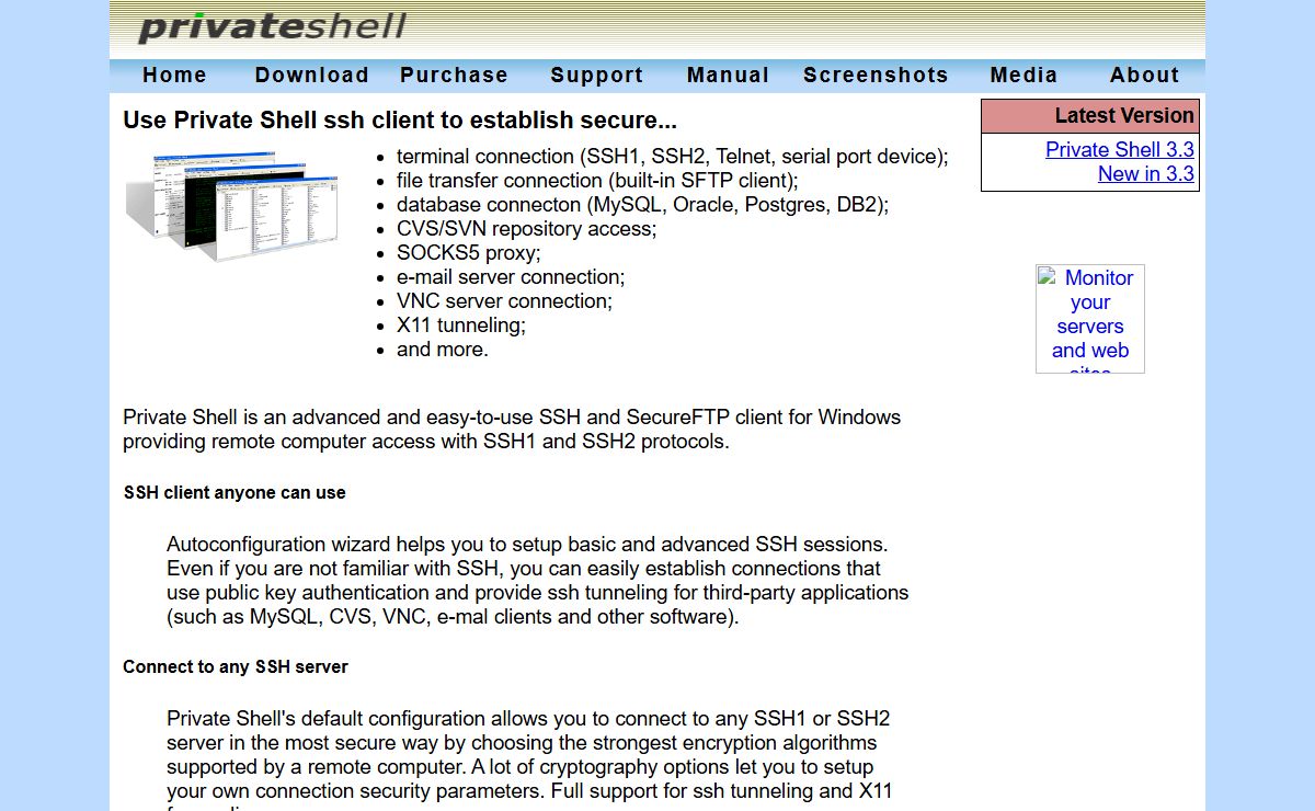 SSH Client For Windows - Private Shell