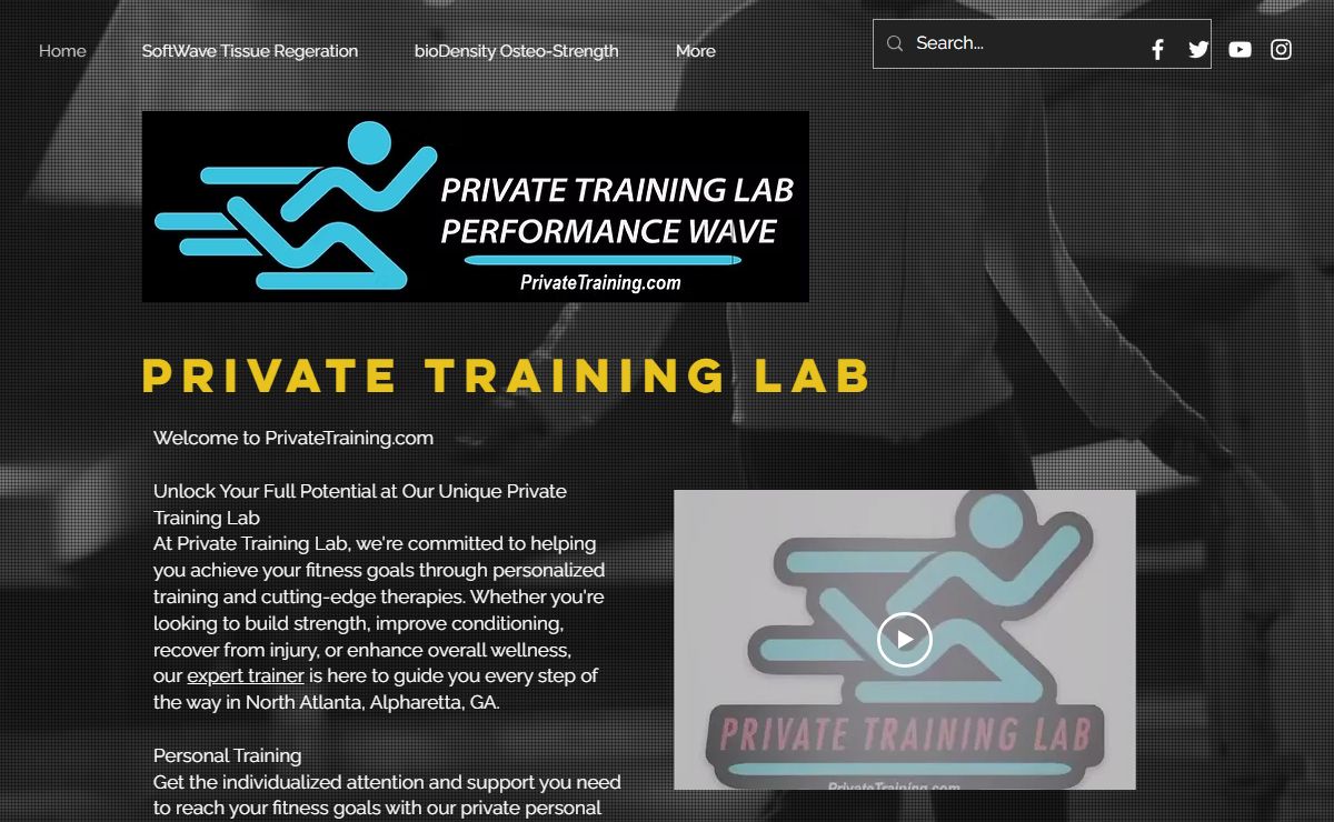 Private Training Lab | Wellness Expert | Alpharetta, GA, USA
