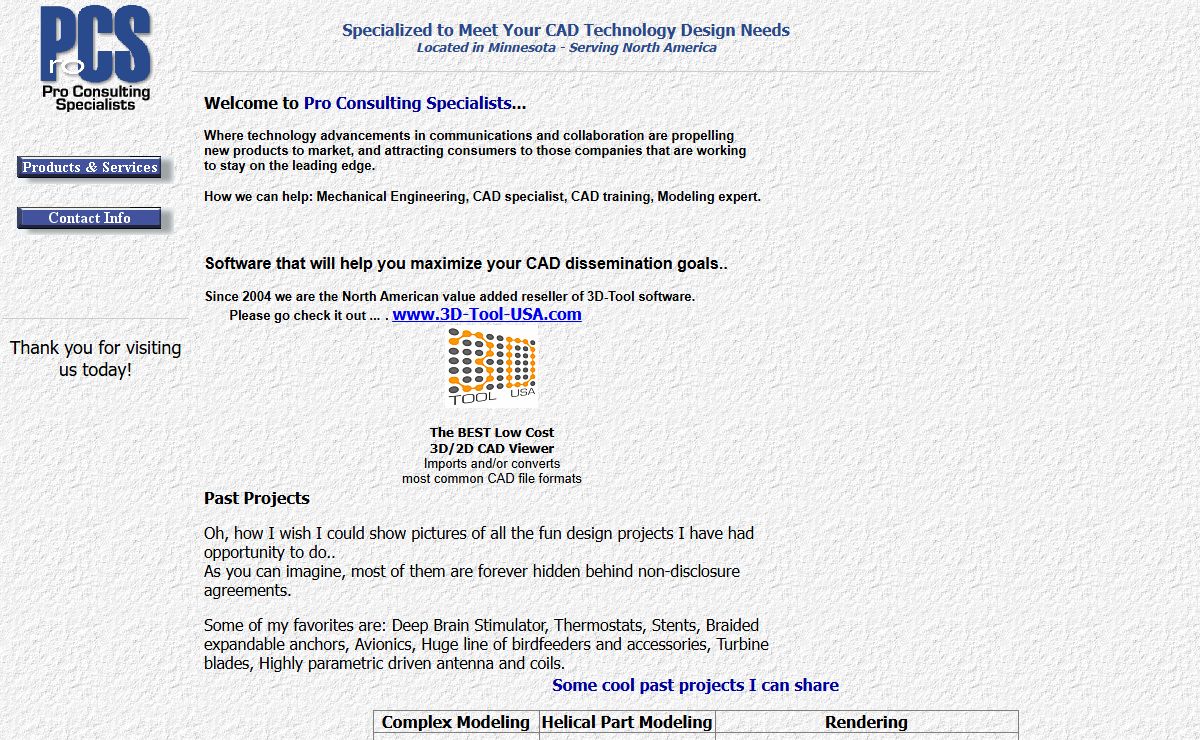 Pro Consulting Specialists - Creo, CAD Design and Consulting, Training