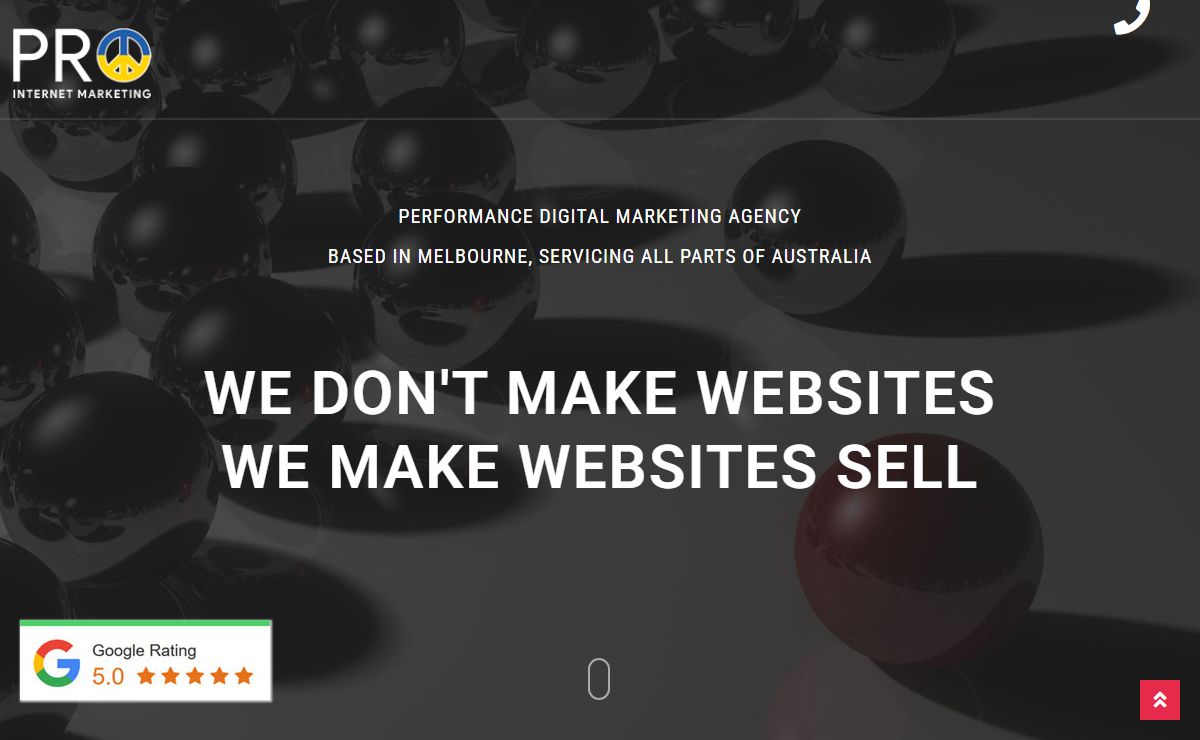 Digital Marketing Agency (Melbourne, Australia) | Pro Internet Marketing