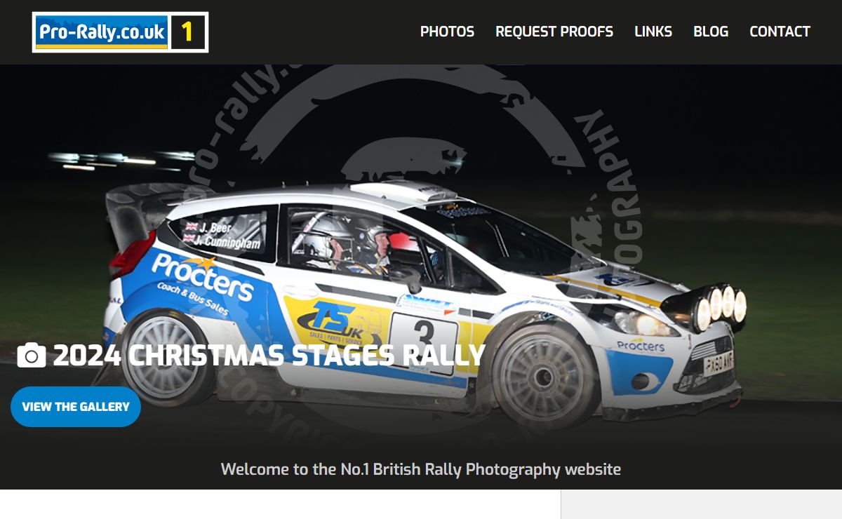 Pro-Rally Photography - The BEST British Rally Photos