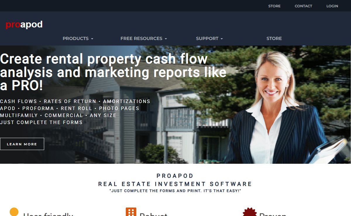 Real Estate Investment Software | ProAPOD