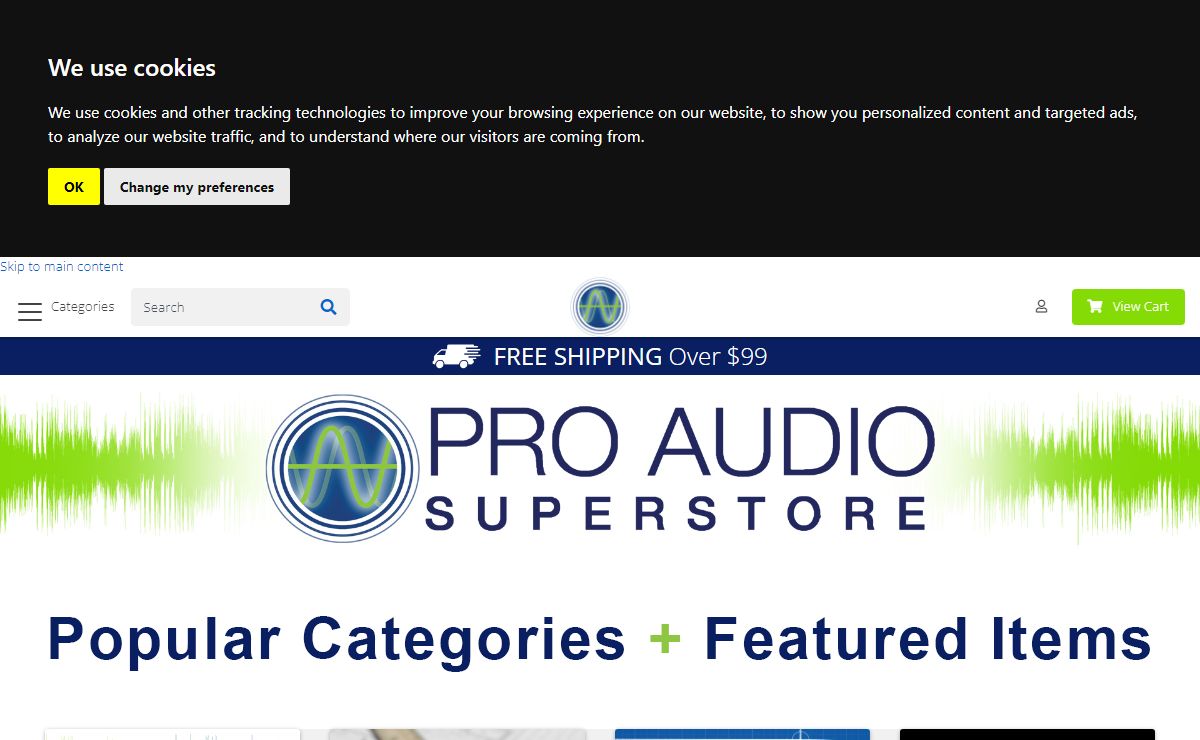 Pro Audio Superstore: Professional Audio & Recording Gear