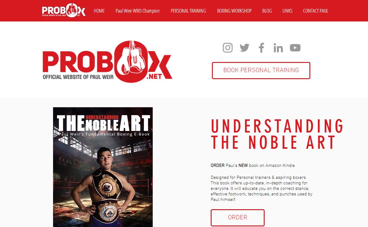 Personal Training | Boxing Workshop | UAE | UK | Probox.net