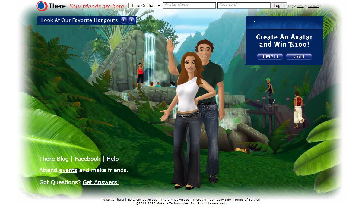 There - The online virtual world that is your everyday hangout