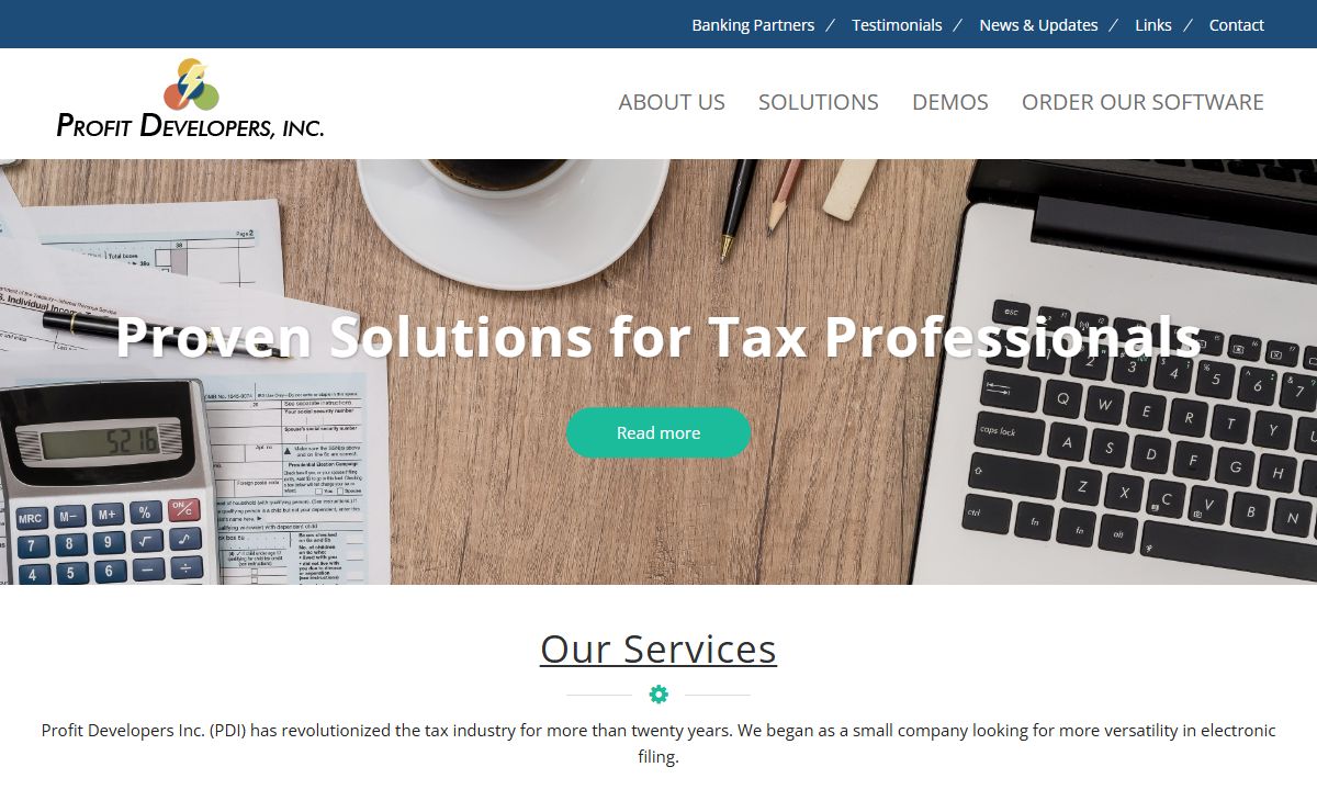 Profit Developers, Inc. – PROVEN SOLUTIONS for Tax Professionals