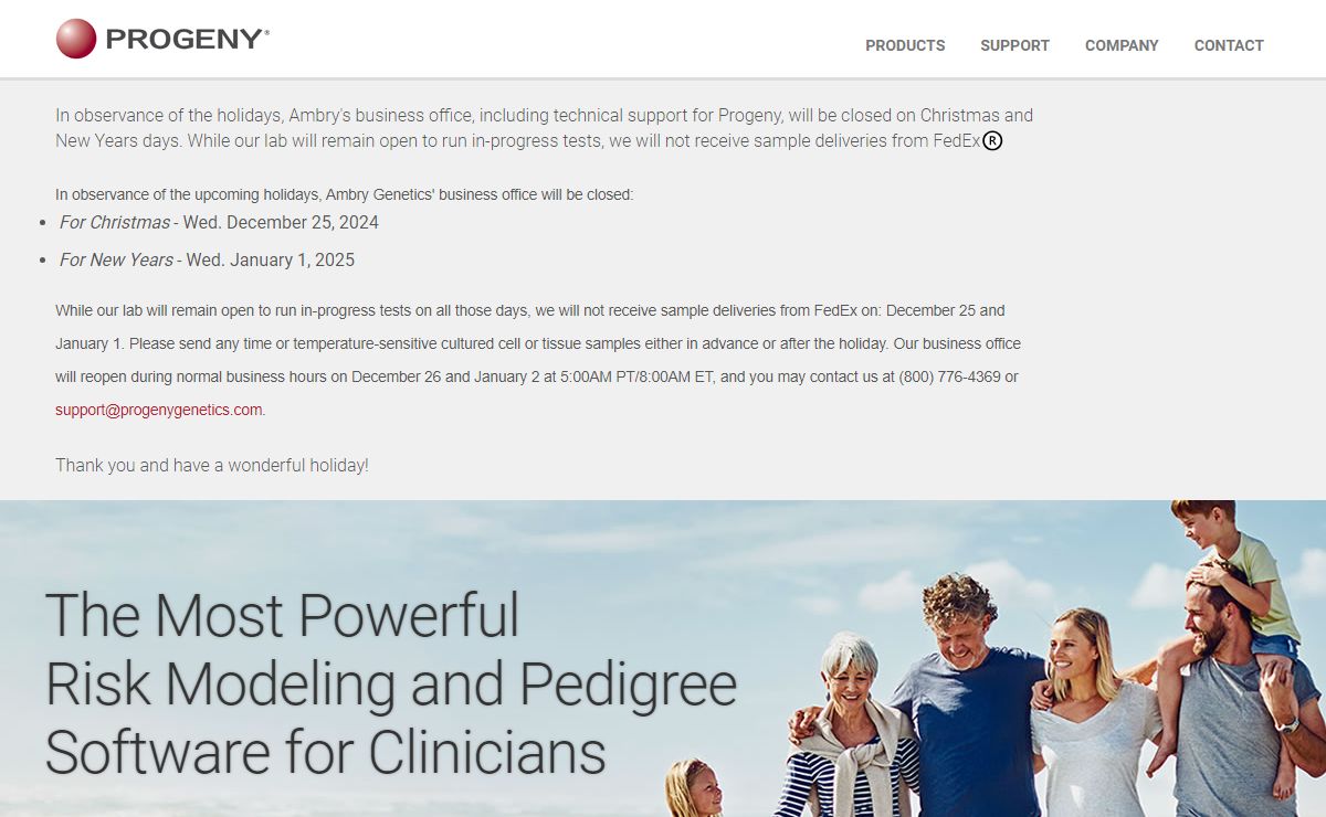 Genetic Pedigree Software - Progeny