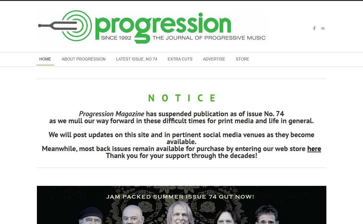 Progression Magazine - HOME