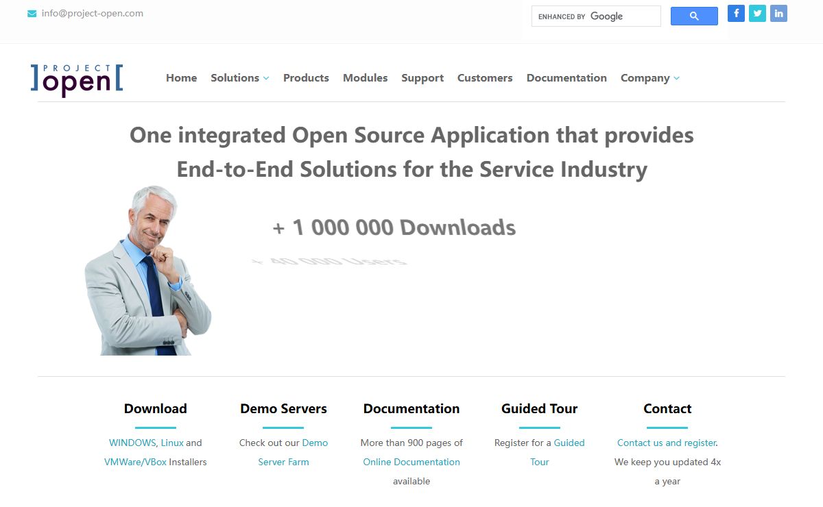 ]project-open[ Open Source Project Management Software - Enterprise ready