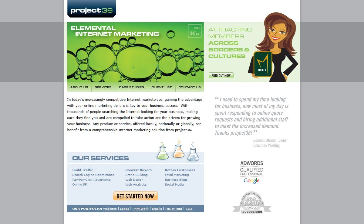 Chicago SEO and Website Design | project36