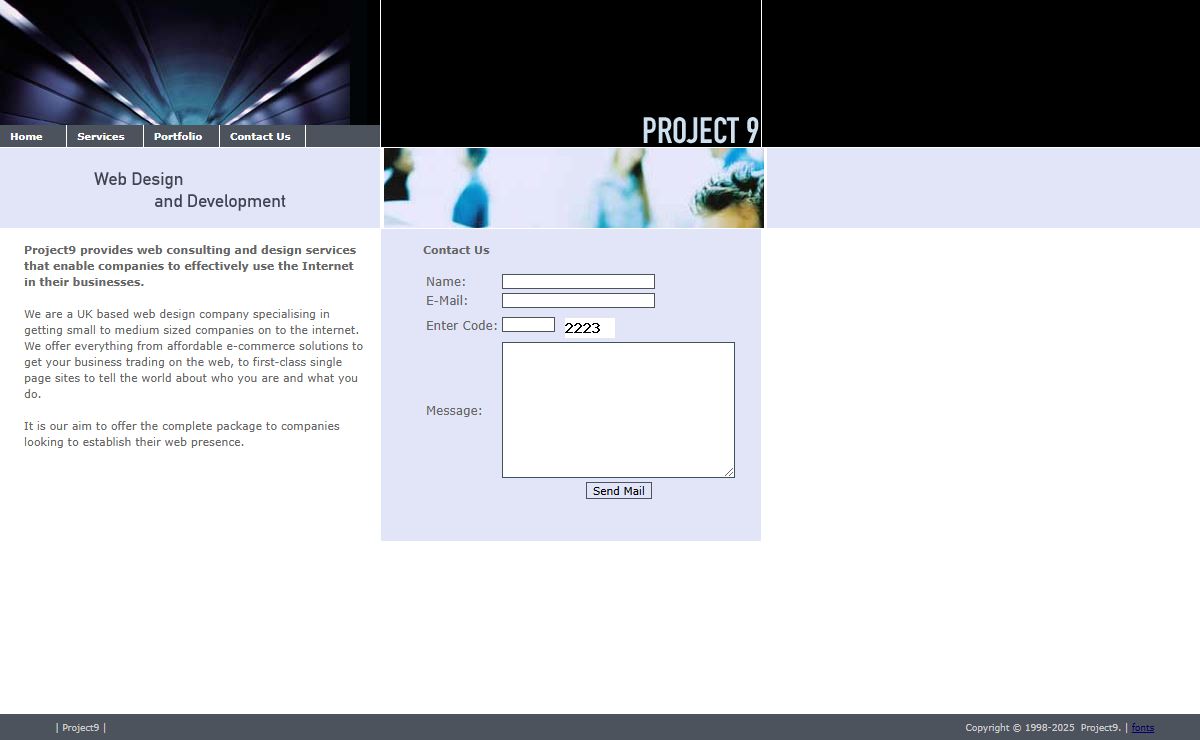.: Project9 - Web Development and Design