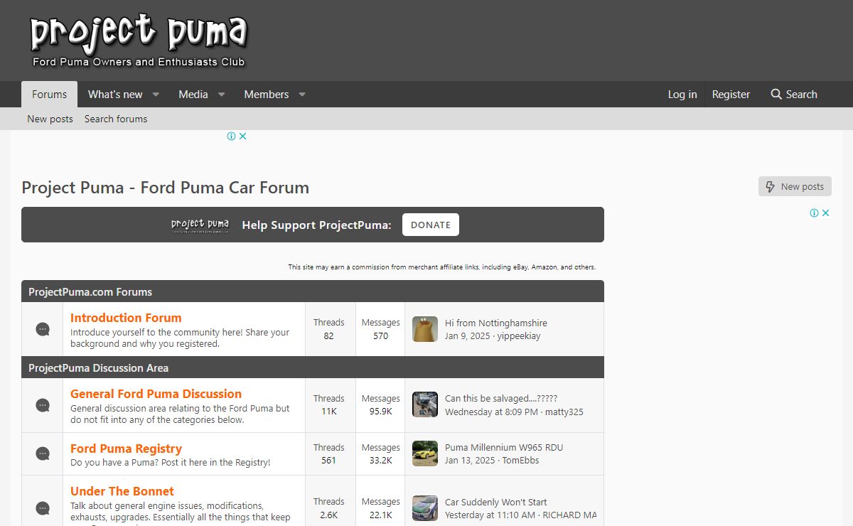 Project Puma - Ford Puma Car Forum