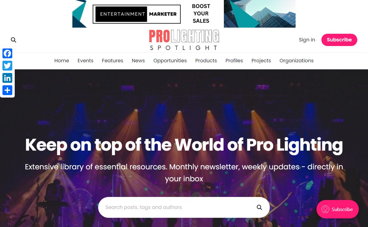 Pro Lighting Spotlight