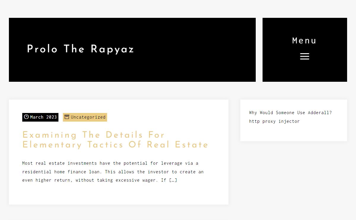 Prolo The Rapyaz -