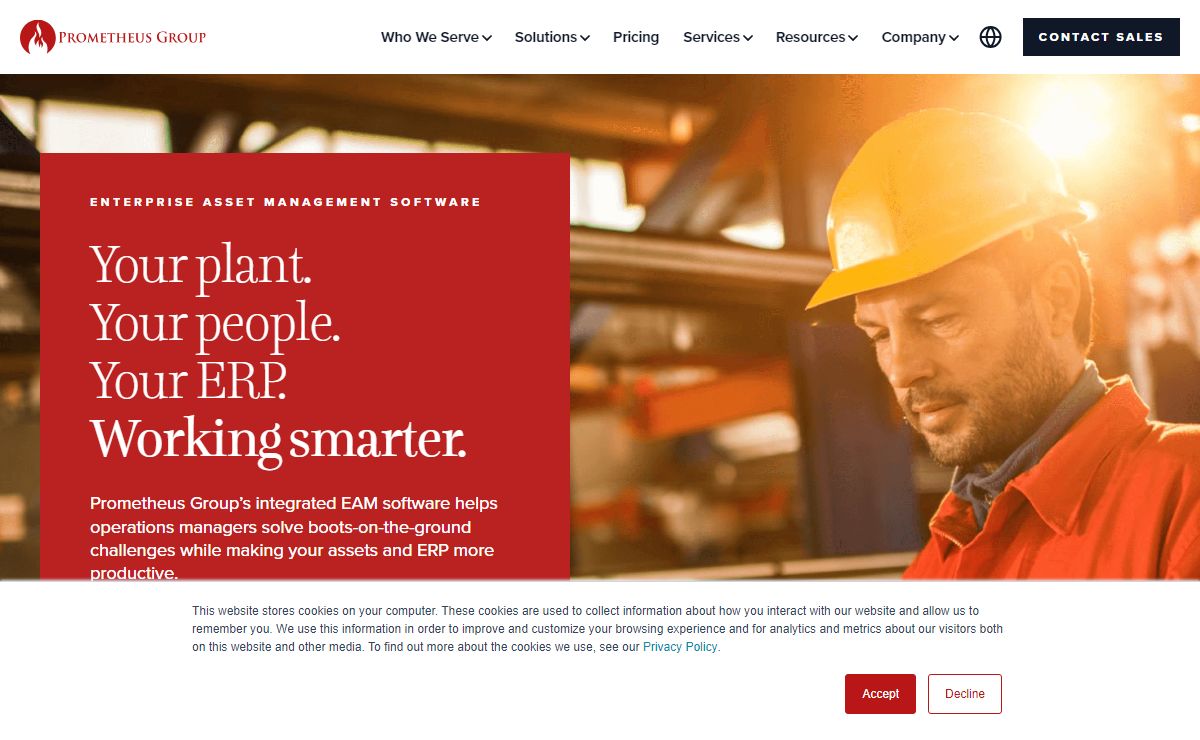 Asset Management Solutions for Maintenance & Operations | Prometheus Group