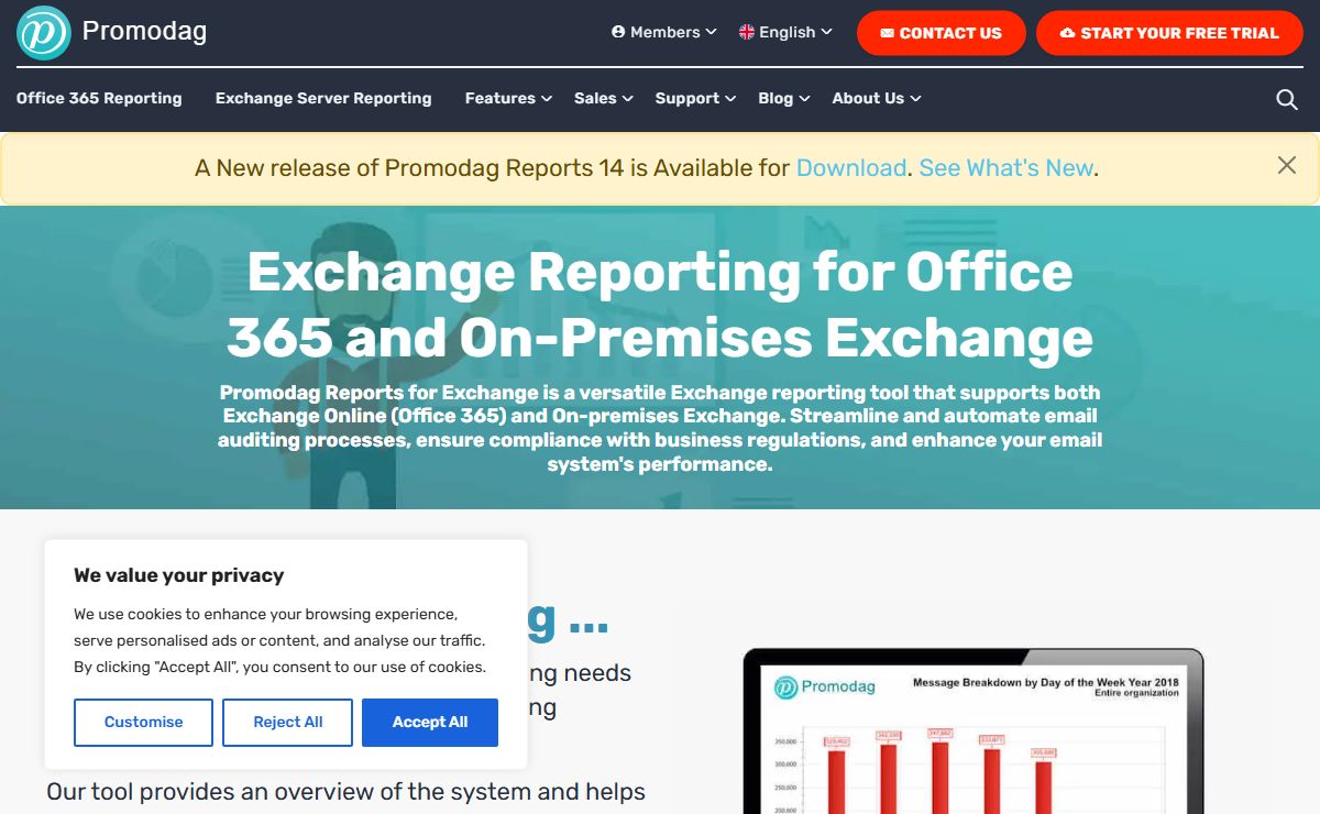 Reporting Tool for Exchange Online & On-Premise