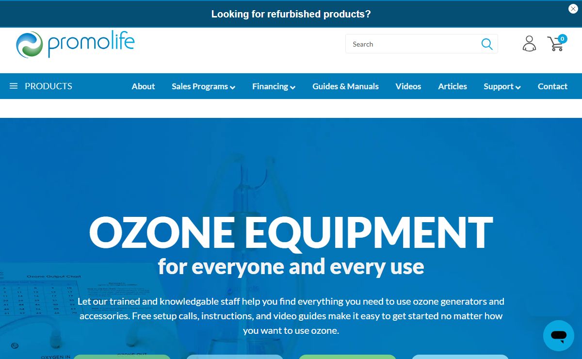 Promolife - Ozone Therapy, EWOT, and Natural Health