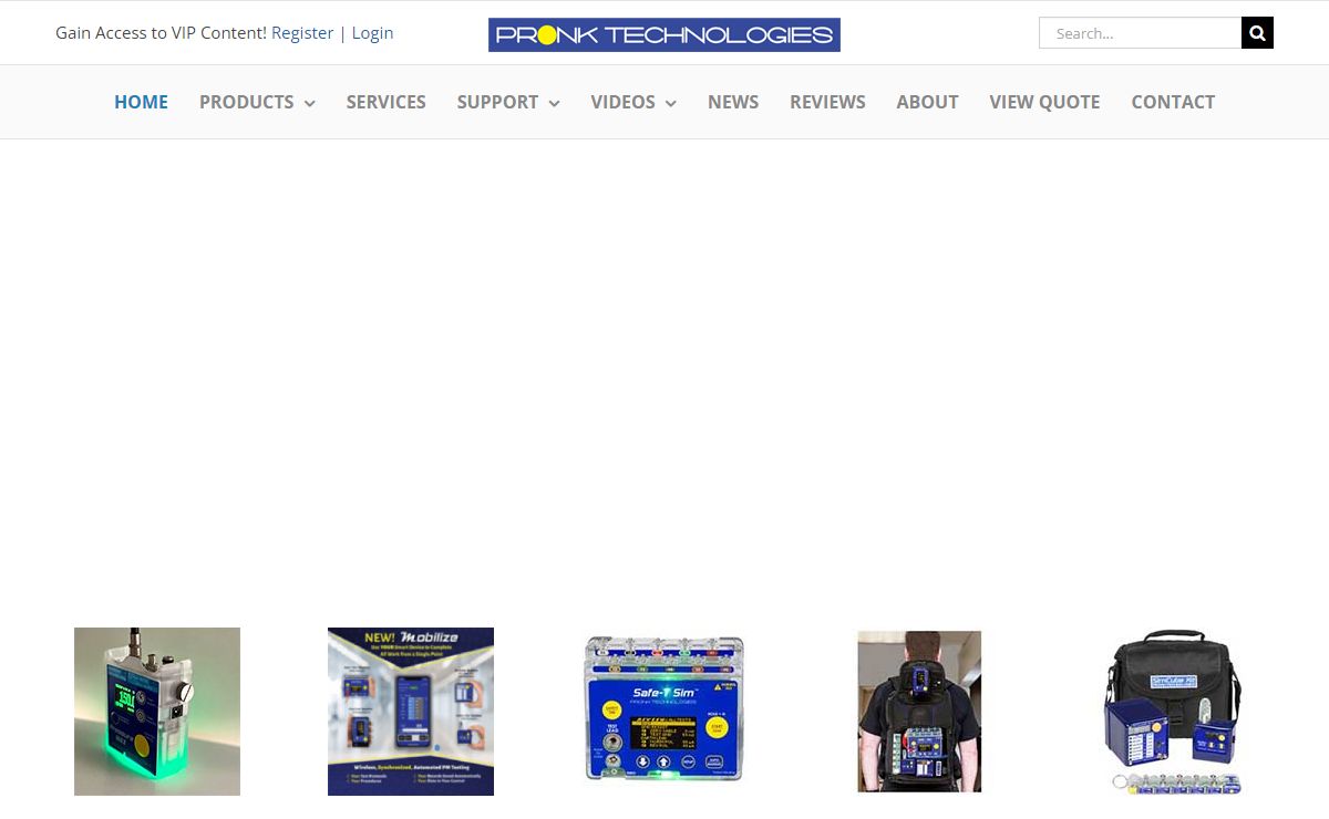 Biomedical Test Equipment Manufacturer | Pronk Technologies