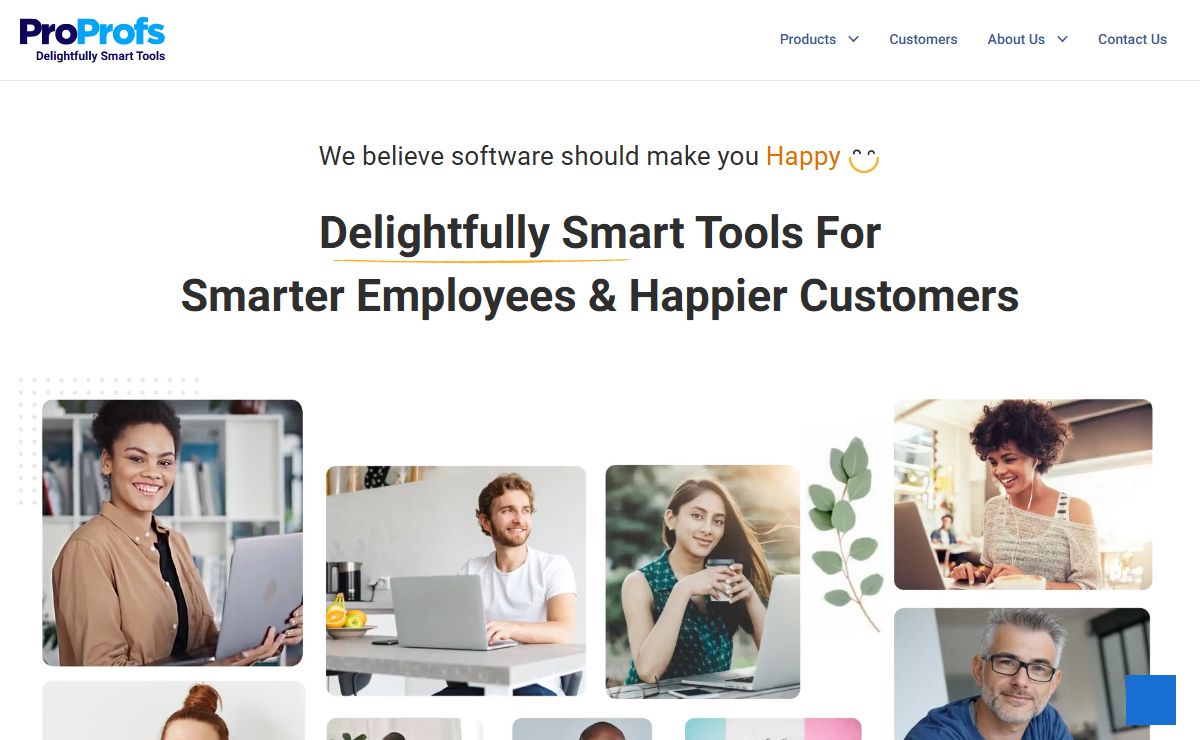 ProProfs: SaaS Software for Training, Customer Support & More