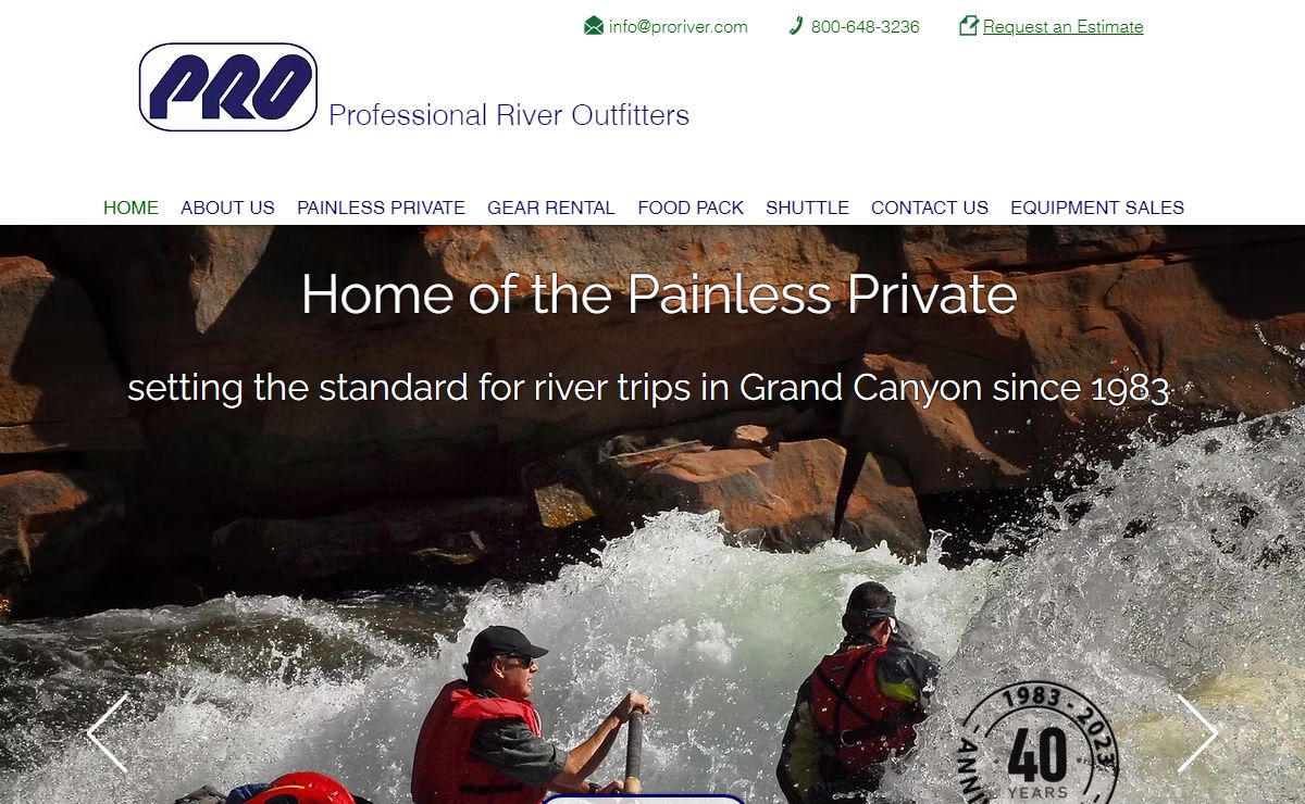 Professional River Outfitters | Grand Canyon | 800-648-3236