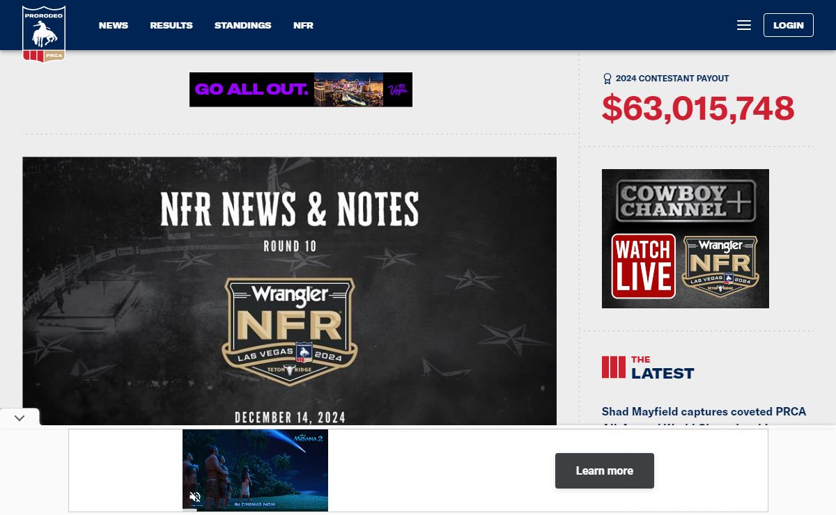 Rodeo News & Information | Rodeo Schedule | PRCA Sports News