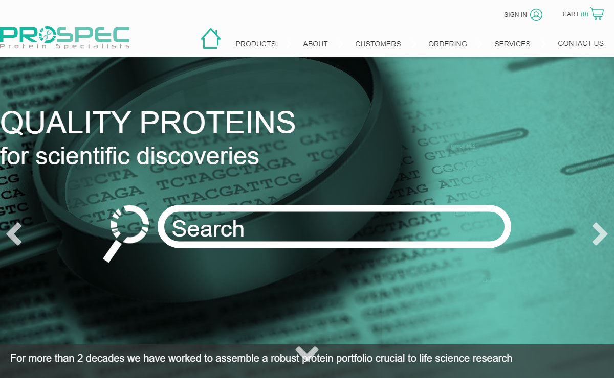 ProSpec | Recombinant Protein Manufacturer