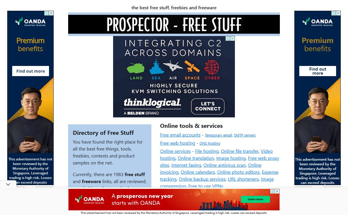 Free stuff, freeware, samples - Prospector.cz