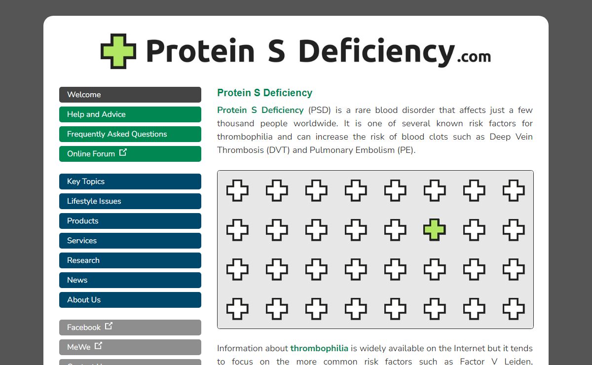 Protein S Deficiency