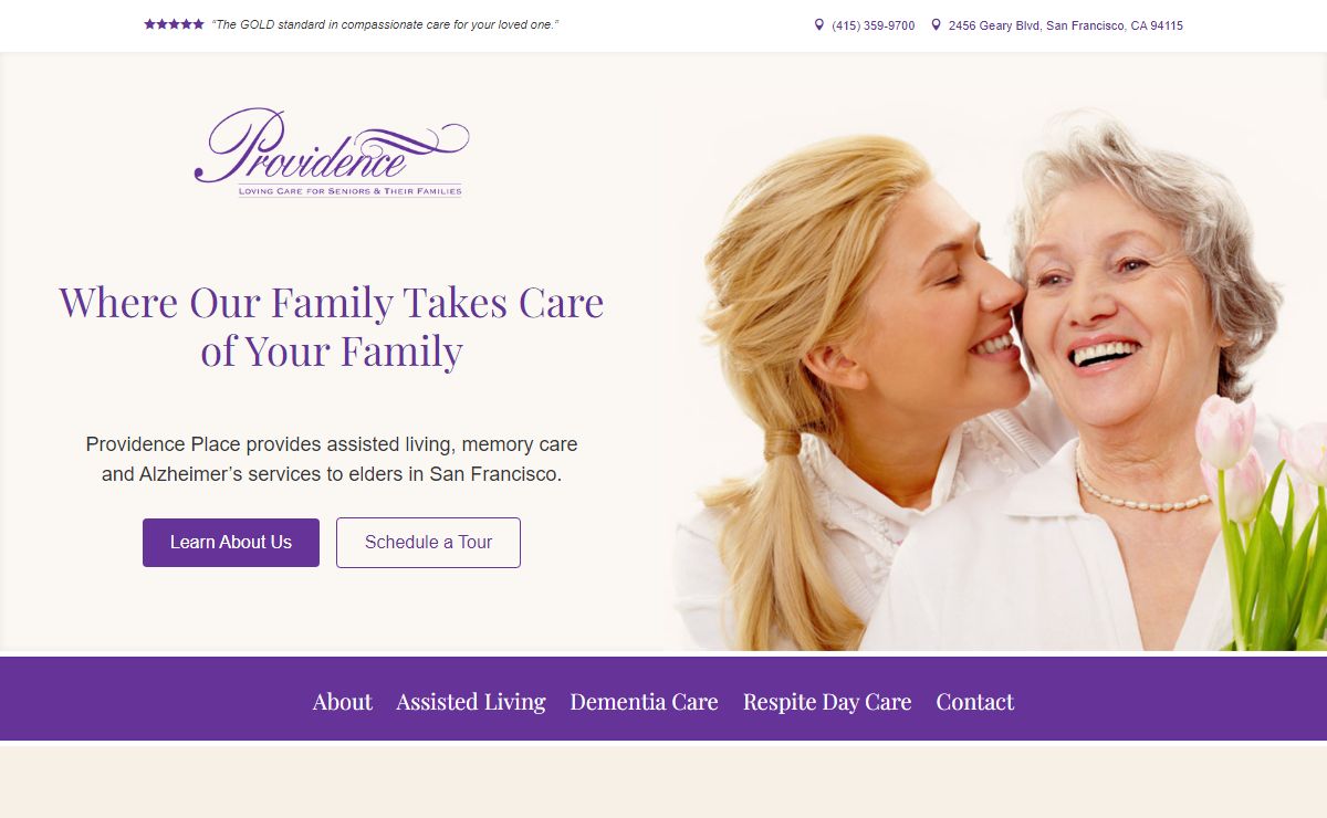 Providence Place - Assisted Living - San Francisco