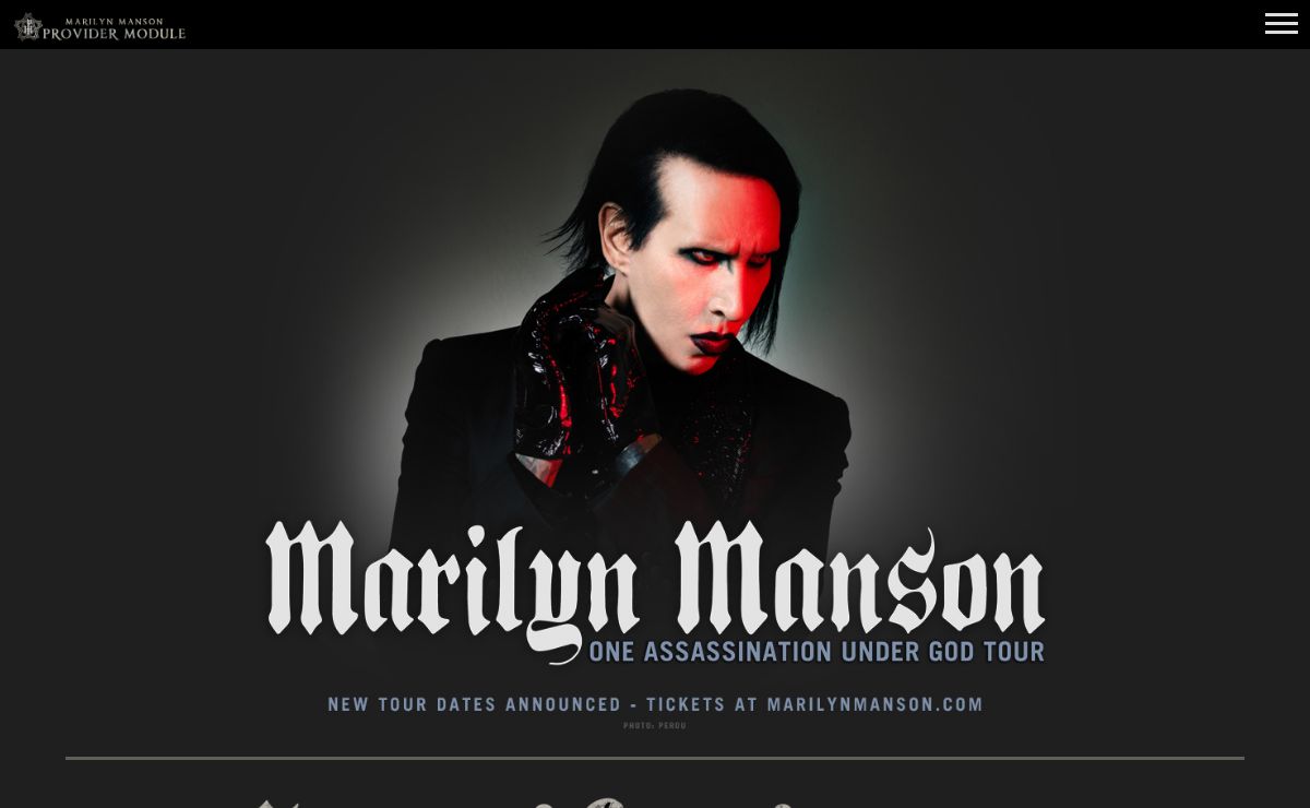 PROVIDER MODULE | MARILYN MANSON FANSITE | MARILYN MANSON NEWS