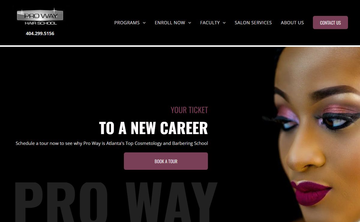 Barbering & Cosmetology School in Atlanta Georgia Pro Way Hair School