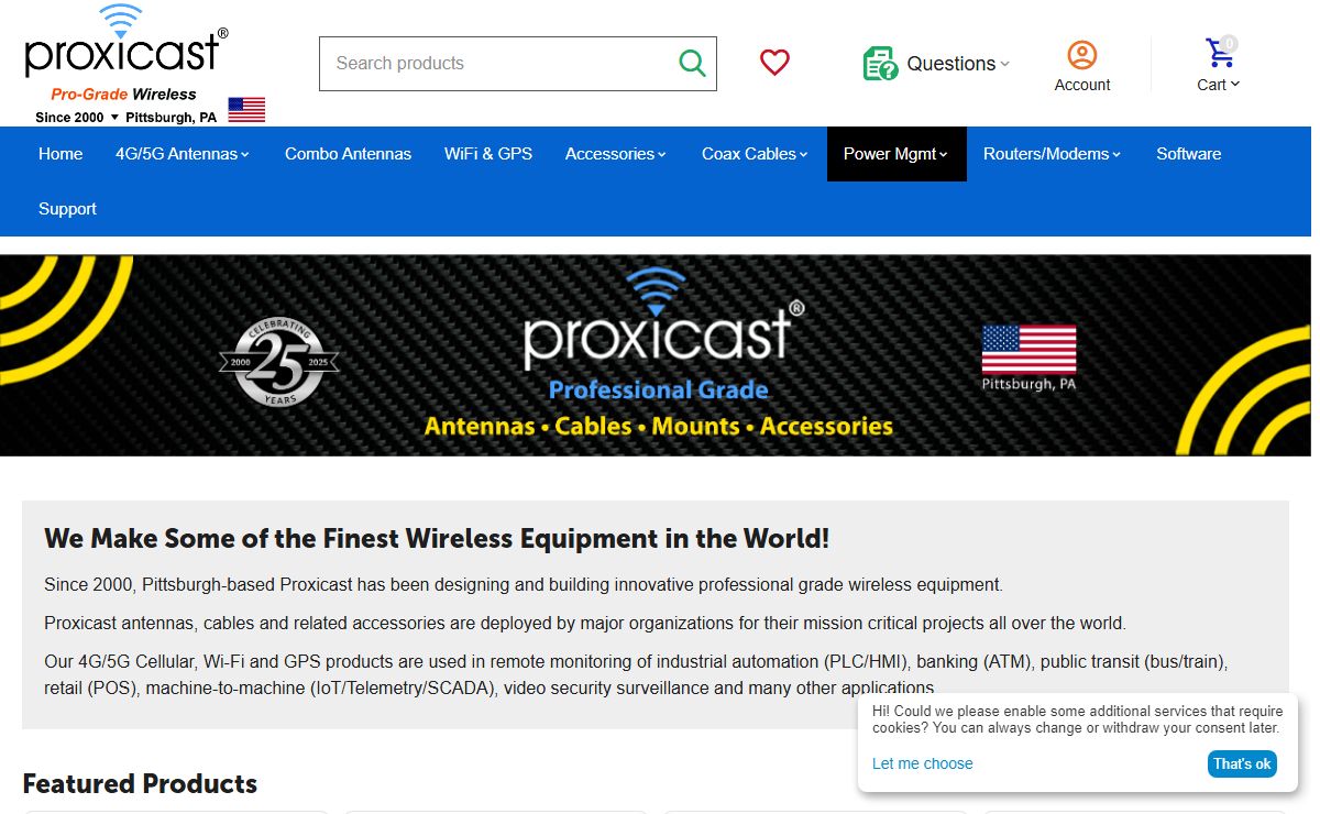 Proxicast: Pro-Grade Wireless Solutions