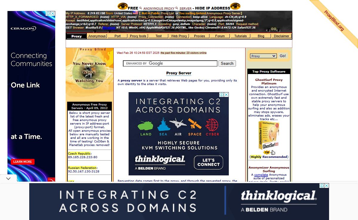 PROXY SERVER: Free Anonymous Proxy List, Hide IP Address - WEB Proxy List