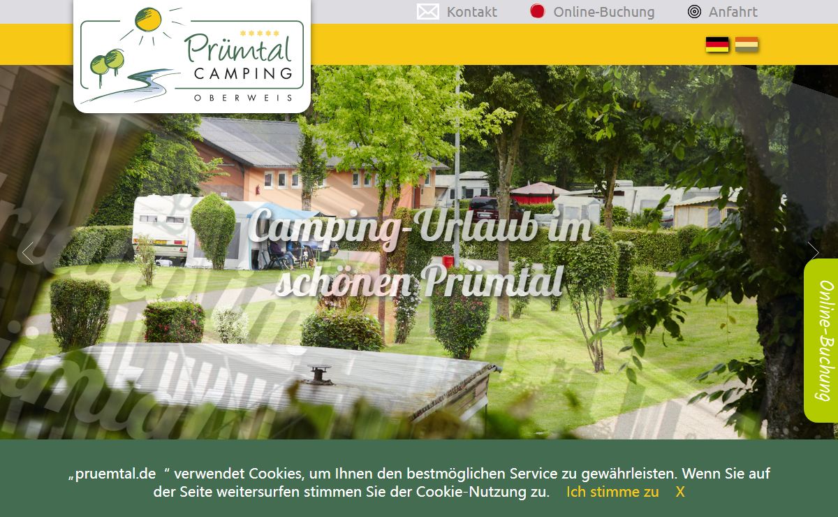 Prümtal Camping – Willkommen