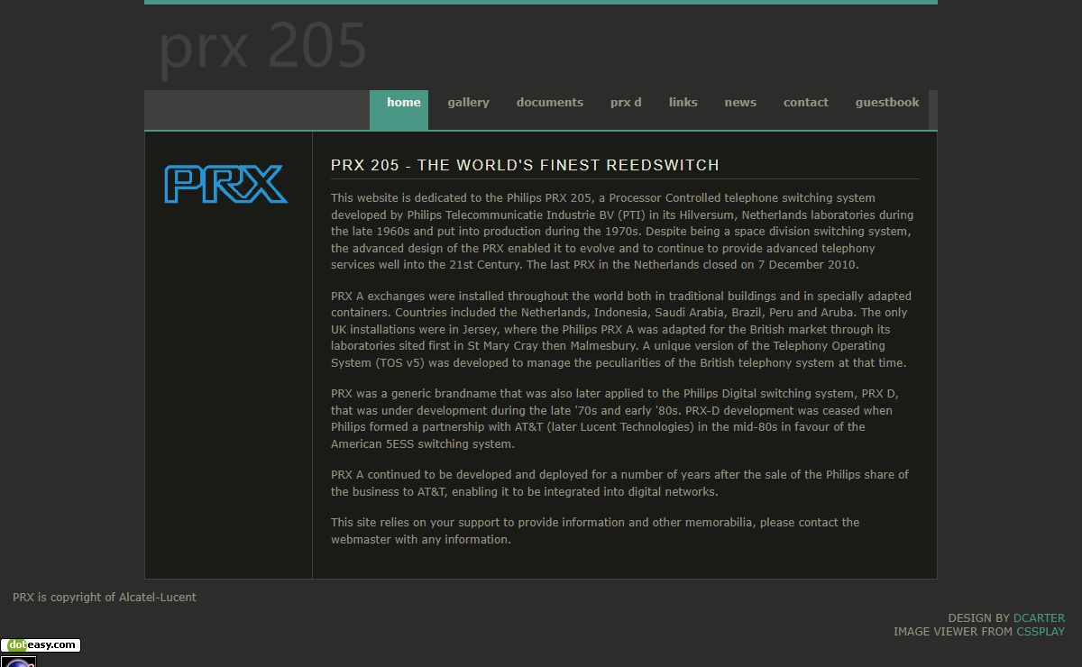 PRX 205 : index