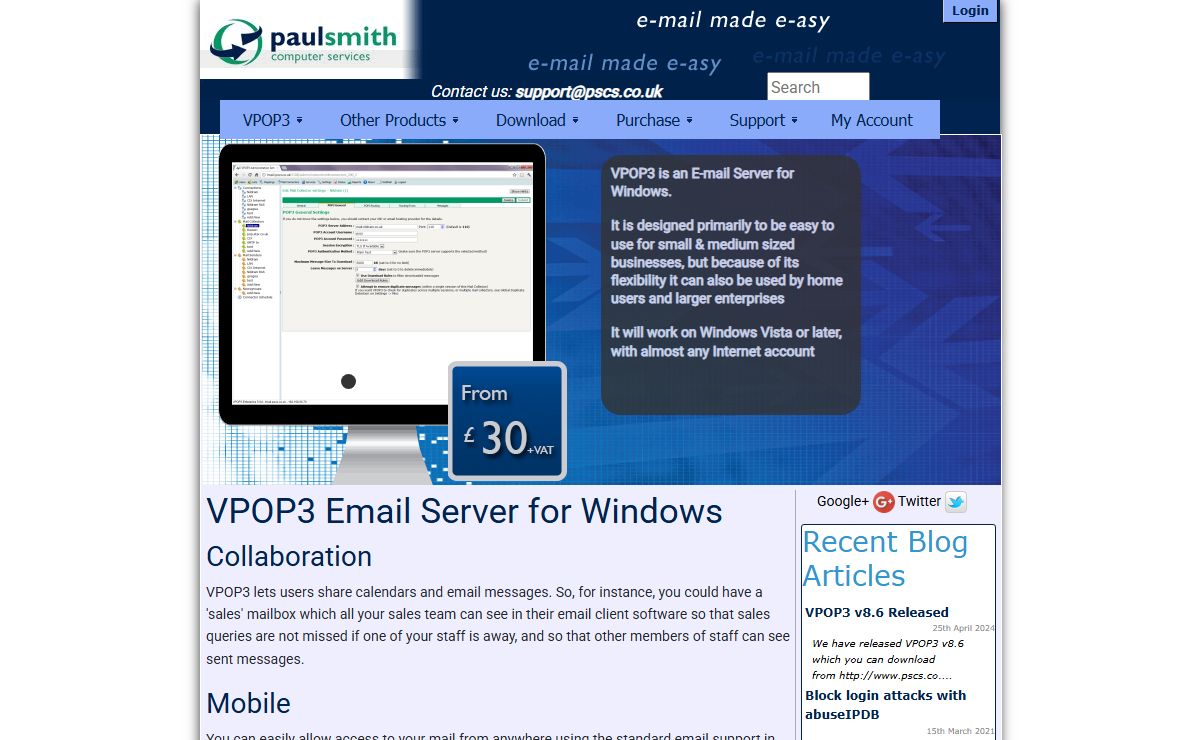 Home Page - Paul Smith Computer Services