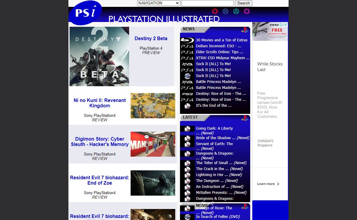 PSIllustrated.com: Your Source for PlayStation Information.