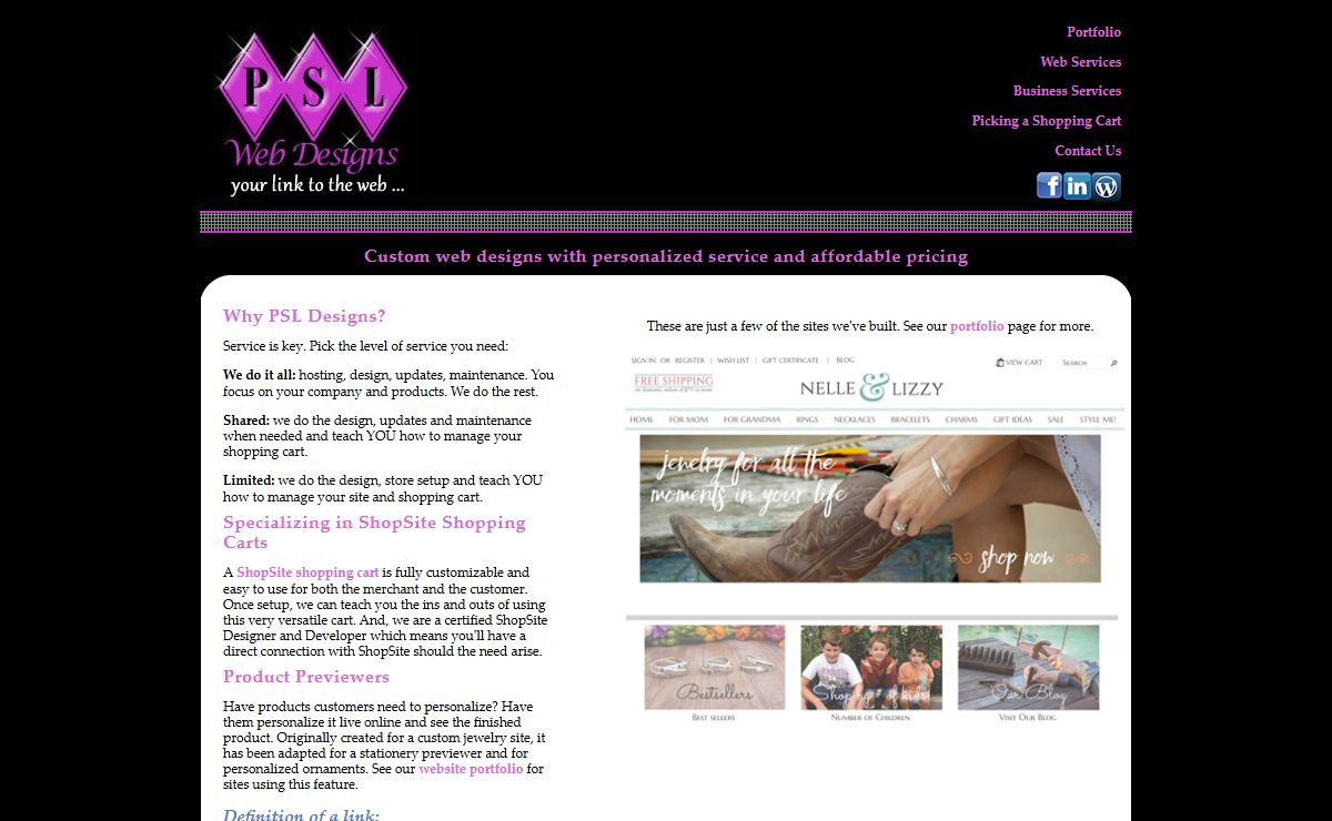 Website Design by PSL Designs