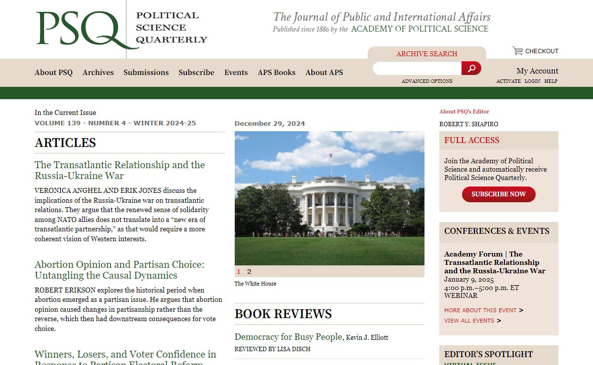 Political Science Quarterly